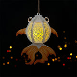 Fish - 3D Fish Lantern File - Cricut File 1 - LightBoxGoodMan