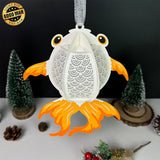 Fish - 3D Fish Lantern File - 11x7.6" - Cricut File - LightBoxGoodMan - LightboxGoodman