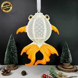 Fish - 3D Fish Lantern File - 11x7.6" - Cricut File - LightBoxGoodMan - LightboxGoodman