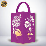 Flowers 1 - Paper Cut Lantern File - Cricut File - 10x16cm - LightBoxGoodMan - LightboxGoodman