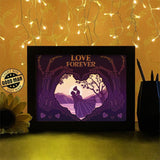 Forever Love - Paper Cutting Light Box - LightBoxGoodman - LightboxGoodman