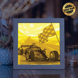 Formula 1 – Paper Cut Light Box File - Cricut File - 20x20cm - LightBoxGoodMan - LightboxGoodman