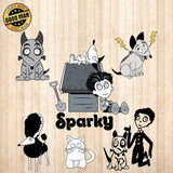 Frankenweenie - Cricut File - Svg, Png, Dxf, Eps - LightBoxGoodMan - LightboxGoodman