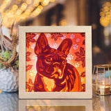 French Bulldog – Paper Cut Light Box File - Cricut File - 8x8 inches  - LightBoxGoodMan