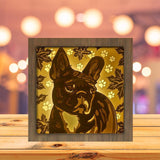 French Bulldog - Paper Cutting Light Box - LightBoxGoodman - LightboxGoodman