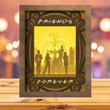 Friends - Paper Cutting Light Box - LightBoxGoodman