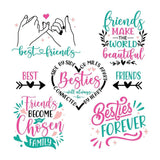 Friendship 3 - Cricut File - Svg, Png, Dxf, Eps - LightBoxGoodMan - LightboxGoodman