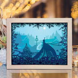 Frozen 1 – Paper Cut Light Box File - Cricut File - 20x26cm - LightBoxGoodMan - LightboxGoodman