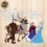 Frozen 2 - Cricut File - Svg, Png, Dxf, Eps - LightBoxGoodMan - LightboxGoodman