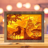 Frozen 2 - Paper Cutting Light Box - LightBoxGoodman - LightboxGoodman