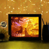 Frozen 2 - Paper Cutting Light Box - LightBoxGoodman - LightboxGoodman