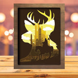 Game Of Thrones 1 - Paper Cutting Light Box - LightBoxGoodman - LightboxGoodman