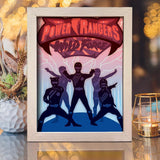 Gaoranger – Paper Cut Light Box File - Cricut File - 20x26cm - LightBoxGoodMan - LightboxGoodman