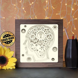 Gear Brain - Paper Cutting Light Box - LightBoxGoodman - LightboxGoodman