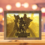 Genshin Impact - Paper Cutting Light Box - LightBoxGoodman