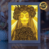 Ghost Bride - Paper Cut Light Box File - Cricut File - 20x26cm - LightBoxGoodMan - LightboxGoodman