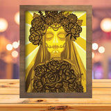 Ghost Bride - Paper Cutting Light Box - LightBoxGoodman