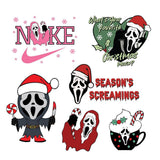 Ghostface Christmas - Cricut File - Svg, Png, Dxf, Eps - LightBoxGoodMan - LightboxGoodman