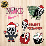 Ghostface Christmas - Cricut File - Svg, Png, Dxf, Eps - LightBoxGoodMan - LightboxGoodman