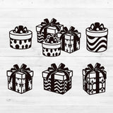 Gift Boxes - Cricut File - Svg, Png, Dxf, Eps - LightBoxGoodMan - LightboxGoodman