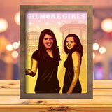 Gilmore Girls - Paper Cut Light Box File - Cricut File - 20x26cm - LightBoxGoodMan - LightboxGoodman