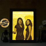 Gilmore Girls - Paper Cut Light Box File - Cricut File - 20x26cm - LightBoxGoodMan - LightboxGoodman