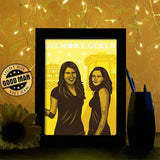 Gilmore Girls - Paper Cutting Light Box - LightBoxGoodman - LightboxGoodman