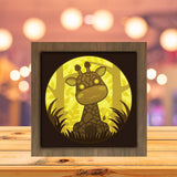 Giraffe Jungle - Paper Cutting Light Box - LightBoxGoodman