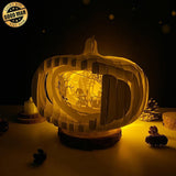 Gnome - 3D Pop-up Light Box Pumpkin File - Cricut File - LightBoxGoodMan - LightboxGoodman