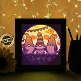 Gnome Love 2 - Paper Cutting Light Box - LightBoxGoodman - LightboxGoodman