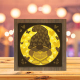 Gnome Love 3 - Paper Cutting Light Box - LightBoxGoodman - LightboxGoodman