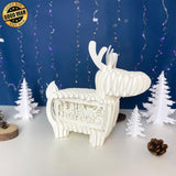 Gnome - Reindeer Pop-up File - Cricut File - LightBoxGoodMan - LightboxGoodman