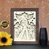 Goldorak - Paper Cutting Light Box - LightBoxGoodman - LightboxGoodman