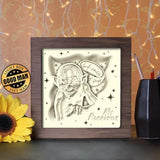 Gollum 1 - Paper Cutting Light Box - LightBoxGoodman - LightboxGoodman