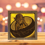 Gollum 2 - Paper Cutting Light Box - LightBoxGoodman - LightboxGoodman