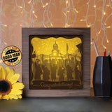 Graduation 2 - Paper Cutting Light Box - LightBoxGoodman - LightboxGoodman