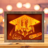 Graduation - Paper Cutting Light Box - LightBoxGoodman - LightboxGoodman