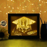 Graduation - Paper Cutting Light Box - LightBoxGoodman - LightboxGoodman