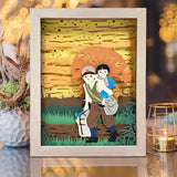 Grave Of The Fireflies - Colored Paper Cut Light Box File - Cricut File - 20x26cm - LightBoxGoodMan - LightboxGoodman