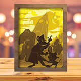 Great Mouse Detective - Paper Cutting Light Box - LightBoxGoodman - LightboxGoodman