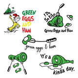 Green Eggs And Ham - Cricut File - Svg, Png, Dxf, Eps - LightBoxGoodMan - LightboxGoodman