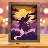 Guardian Angel – Paper Cut Light Box File - Cricut File - 20x26cm - LightBoxGoodMan - LightboxGoodman