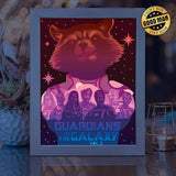 Guardians of the Galaxy Vol. 3 – Paper Cut Light Box File - Cricut File - 20x26cm - LightBoxGoodMan - LightboxGoodman