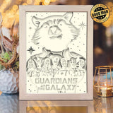 Guardians of the Galaxy Vol. 3 – Paper Cut Light Box File - Cricut File - 20x26cm - LightBoxGoodMan - LightboxGoodman