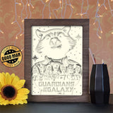 Guardians of the Galaxy Vol. 3 - Paper Cutting Light Box - LightBoxGoodman - LightboxGoodman