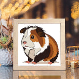 Guinea Pig – Paper Cut Light Box File - Cricut File - 8x8 inches - LightBoxGoodMan - LightboxGoodman