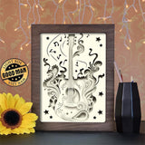 Guitar - Paper Cutting Light Box - LightBoxGoodman - LightboxGoodman