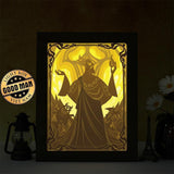 Hades - Paper Cut Light Box File - Cricut File - 20x26cm - LightBoxGoodMan - LightboxGoodman