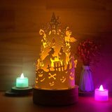 Halloween 1 - 3D Dome Lantern File - Cricut File - LightBoxGoodMan - LightboxGoodman