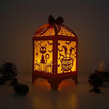 Halloween 1 - Paper Cut Lantern File - Cricut File - 10,5x20,6cm - LightBoxGoodMan - LightboxGoodman